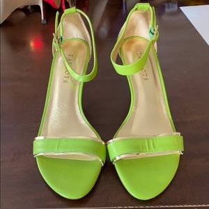 NWOB Talbots ankle strap heels
